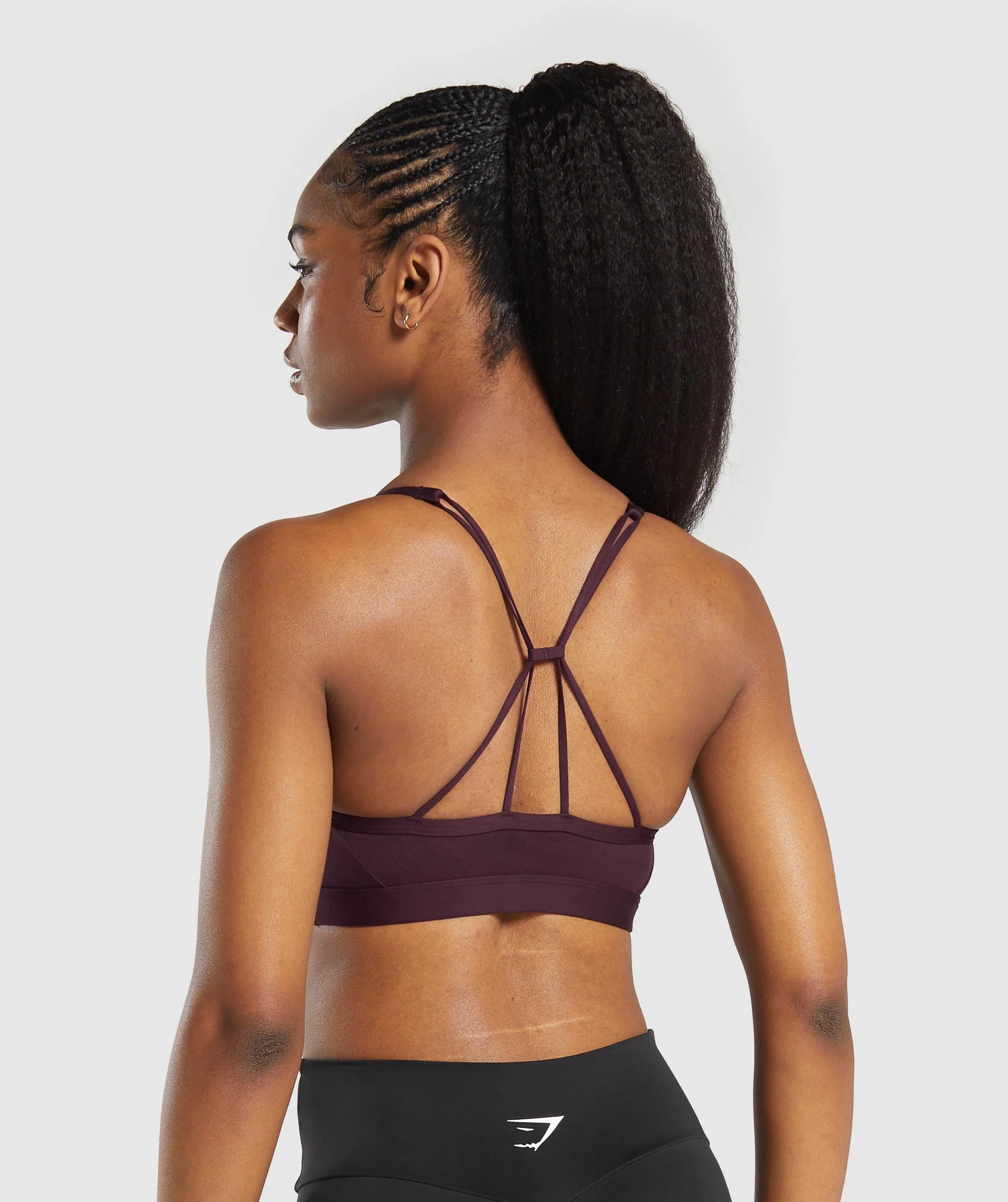 Ruched Strappy Sports Bra // GYMSHARK - Image 2
