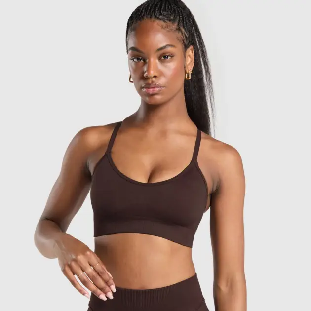 Sweat Seamless Sports Bra // GYMSHARK