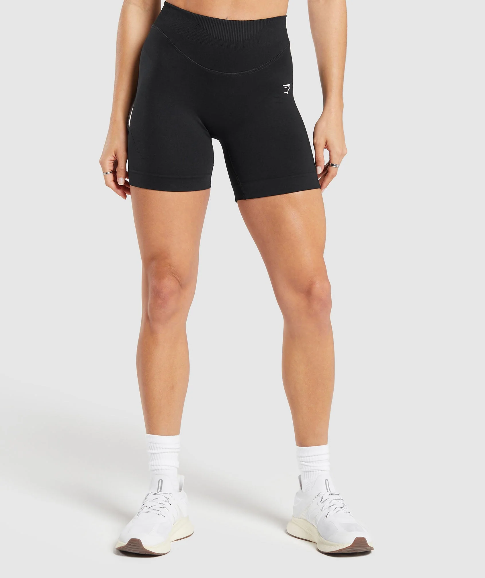 Sweat Seamless Shorts Black // GYMSHARK