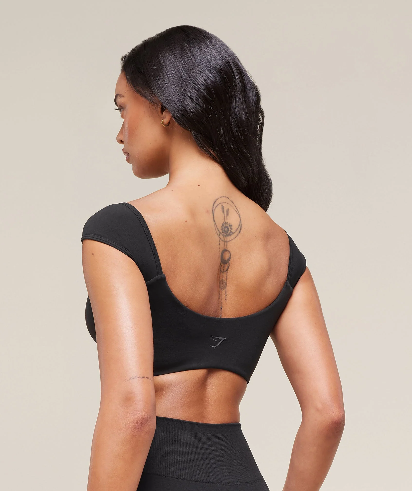 Soft Sculpt Cap Sleeve Bralette // GYMSHARK - Image 2