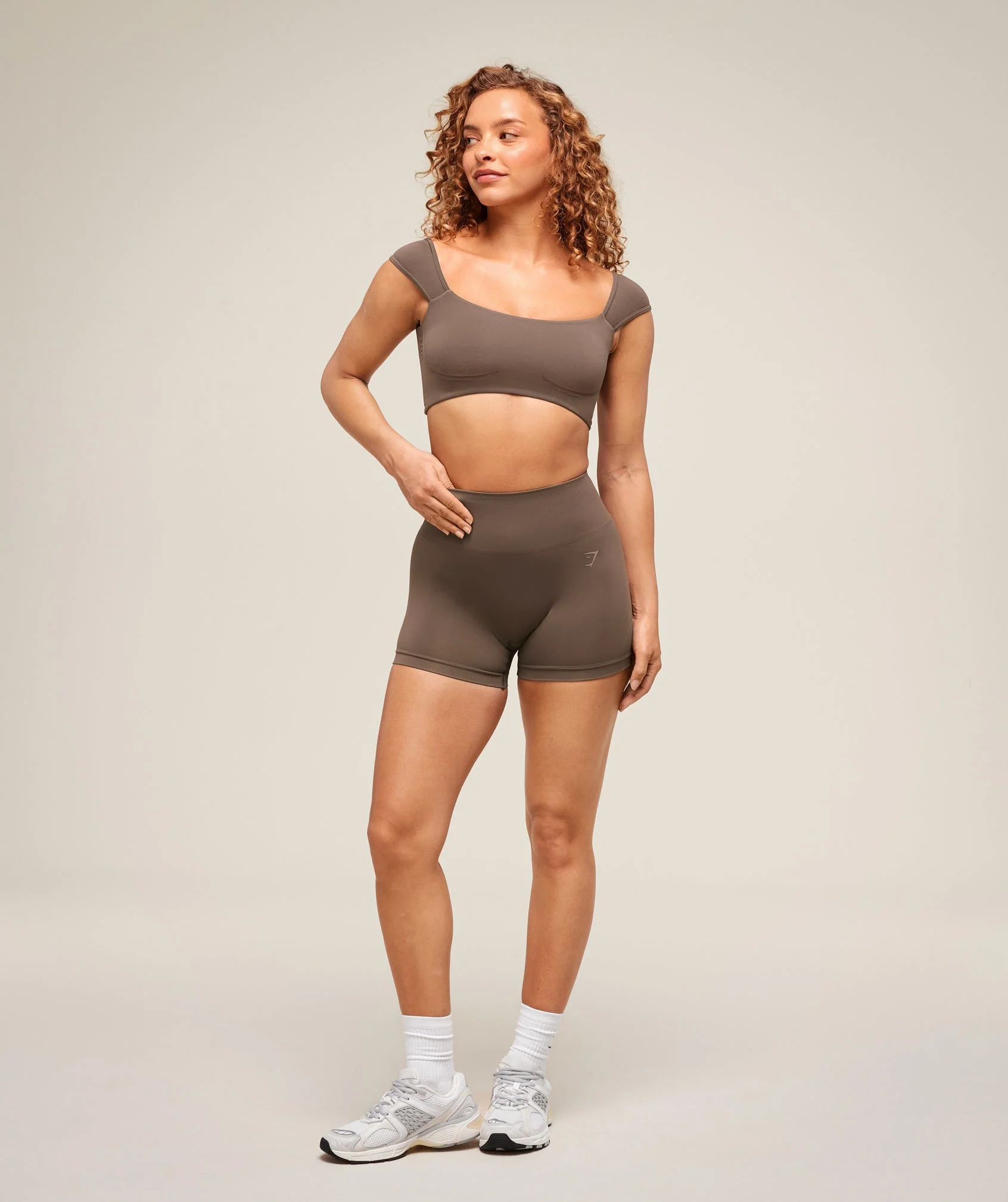 Soft Sculpt Cap Sleeve Bralette // GYMSHARK - Image 3