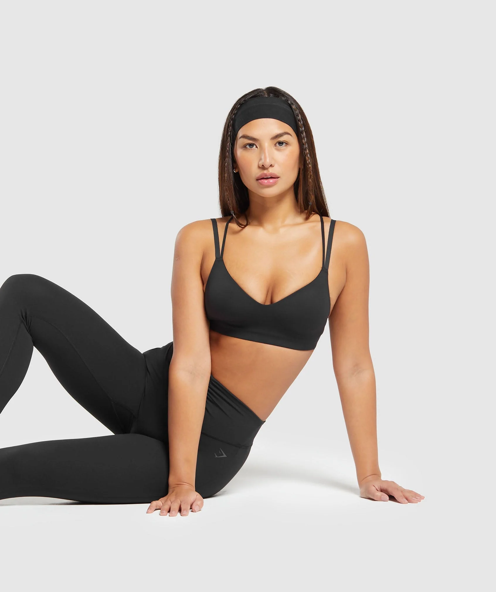 Strappy Back Light Support Sports Bra // GYMSHARK - Image 3