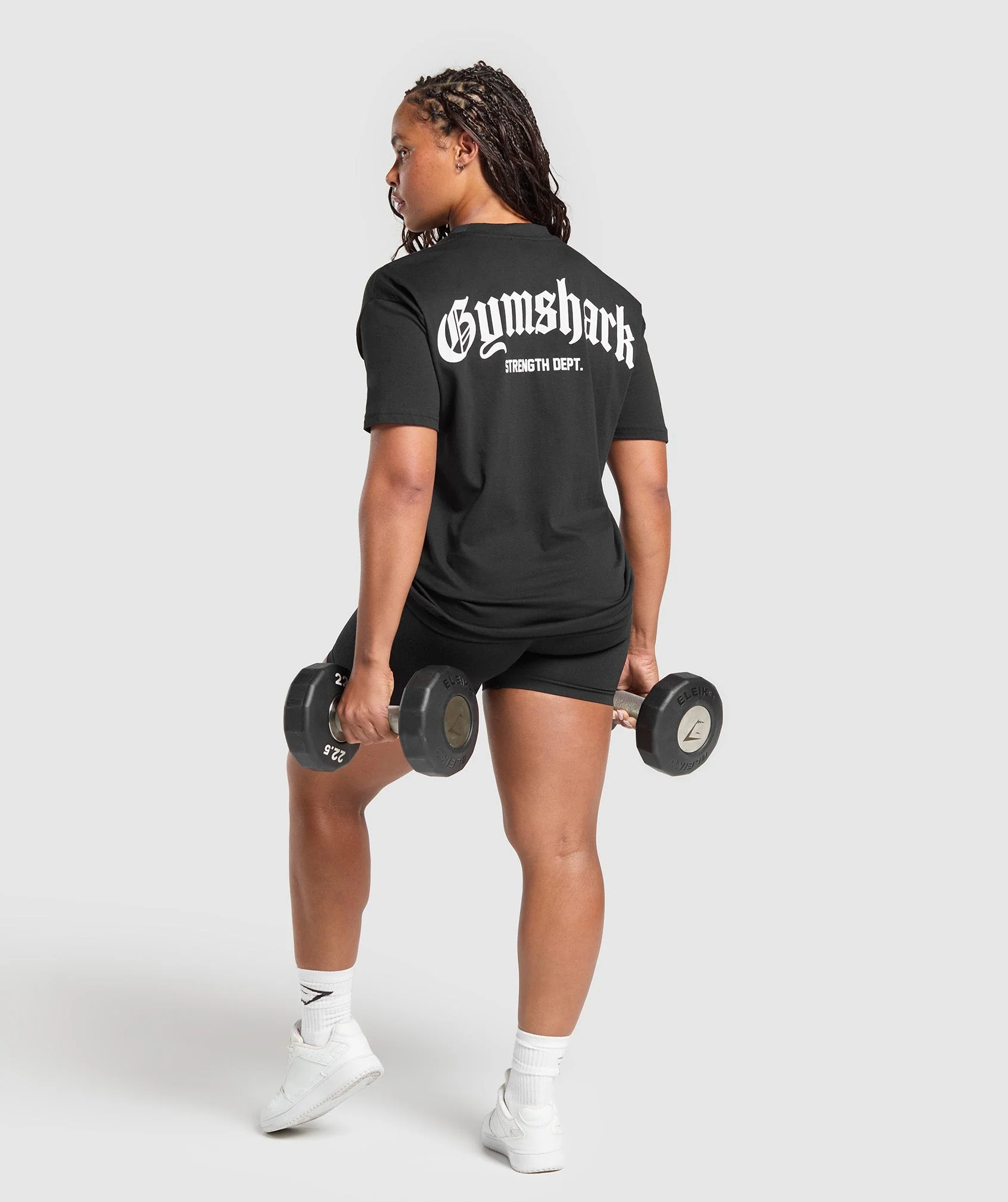 Strength Department Graphic T-Shirt // GYMSHARK - Image 3
