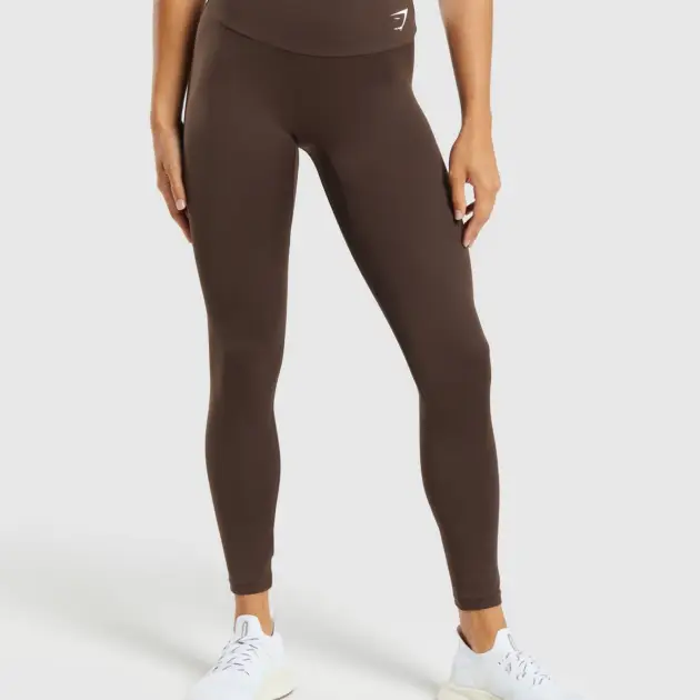 Training Leggings Brown // GYMSHARK