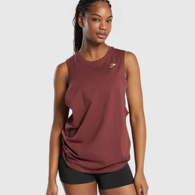 Training Drop Arm Tank // GYMSHARK