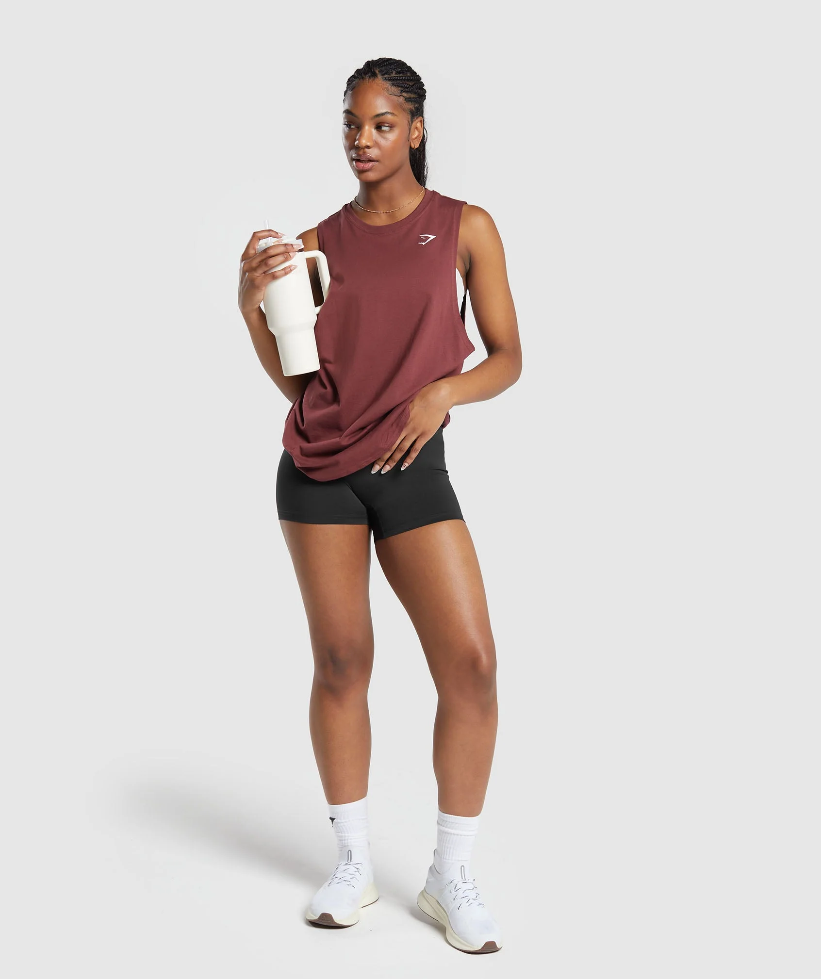 Training Drop Arm Tank // GYMSHARK - Image 3