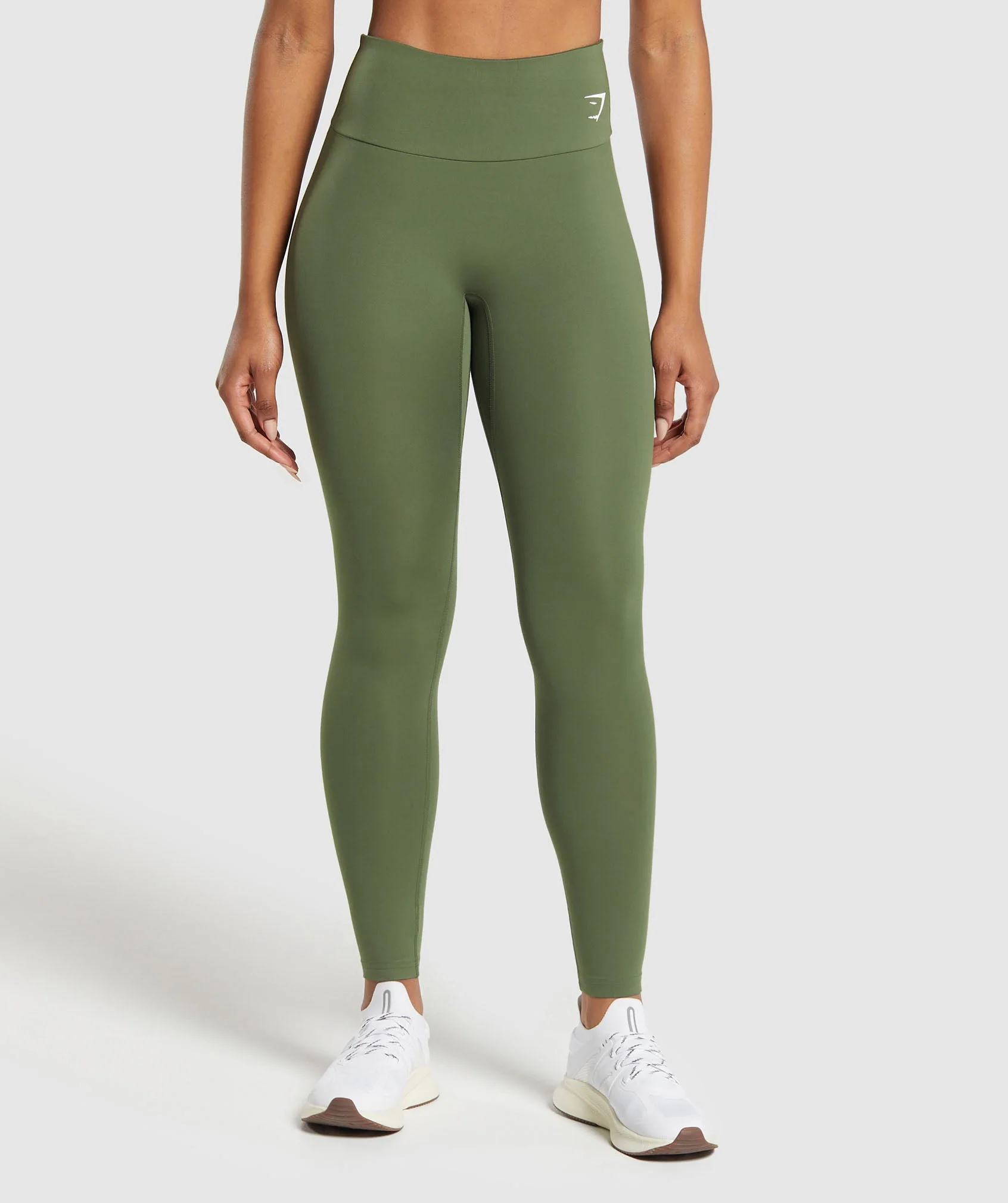 Training Leggings Green // GYMSHARK