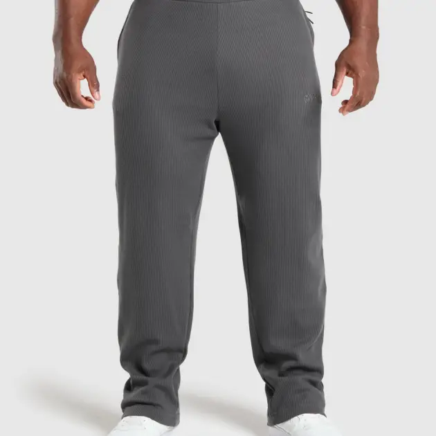 Waffle Straight Leg Joggers // GYMSHARK