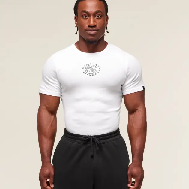 Lifting Club Ribbed T-Shirt // GYMSHARK